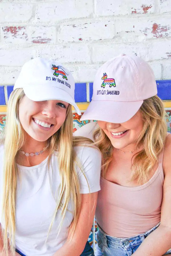 Final Fiesta Bachelorette Party Dad Hat – Embroidered Fun Design