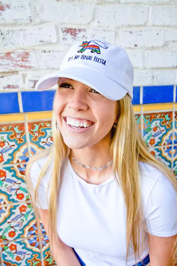 Final Fiesta Bachelorette Party Dad Hat – Embroidered Fun Design