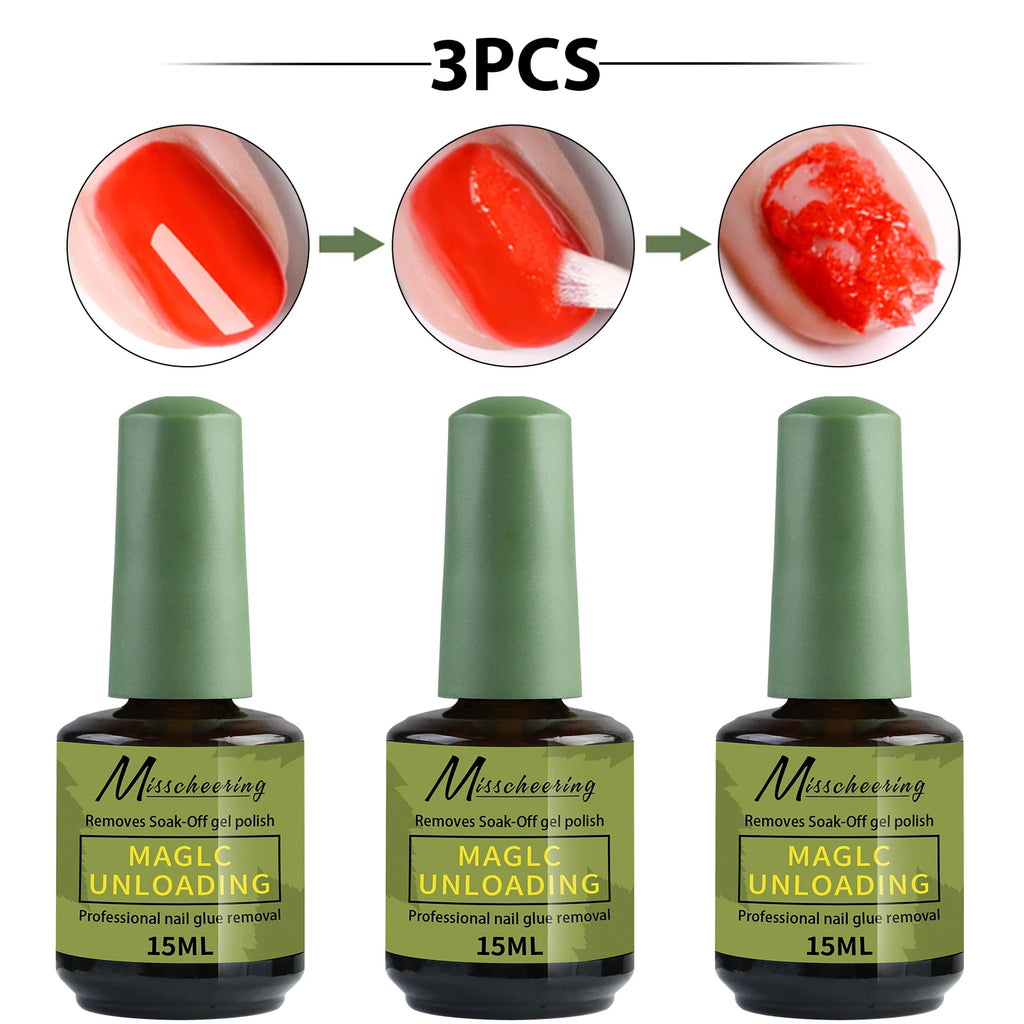 Misscheering 15ml UV Gel Nail Polish Remover