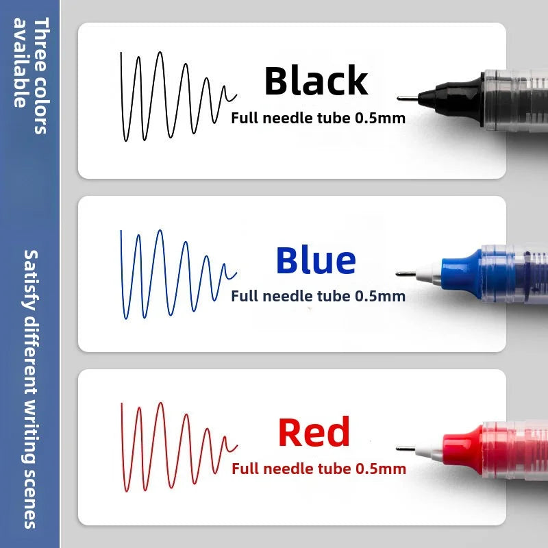 10-Piece Needle Tip Gel Pen Set