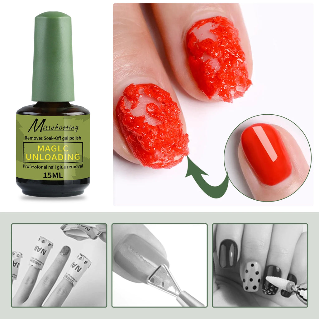 Misscheering 15ml UV Gel Nail Polish Remover