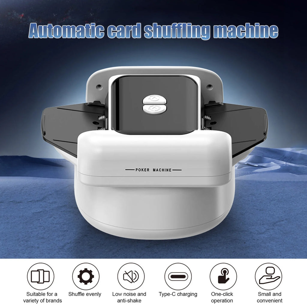 Rechargeable 2-Deck Card Shuffler