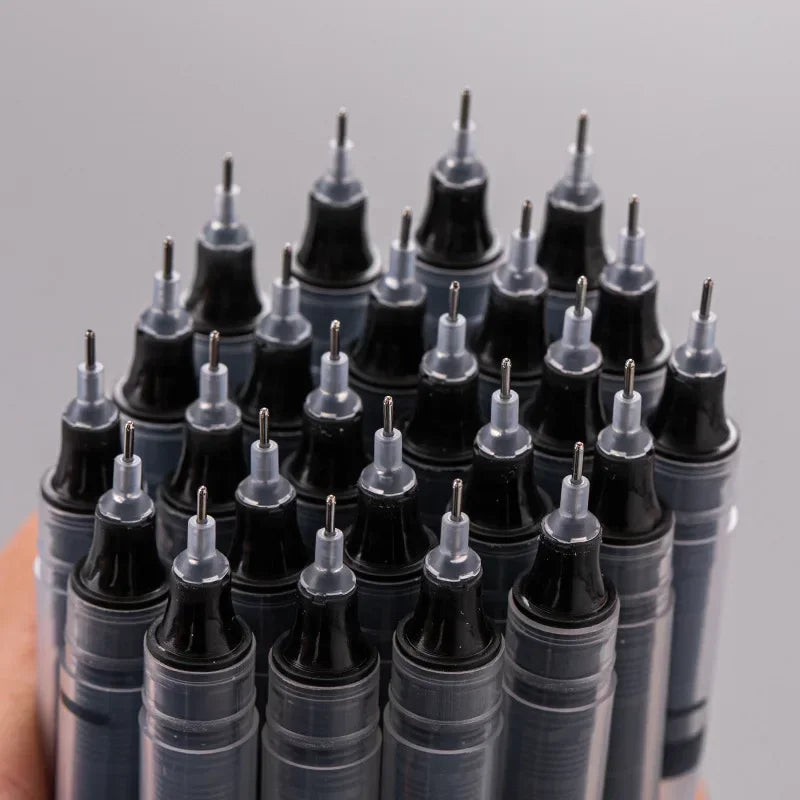 10-Piece Needle Tip Gel Pen Set