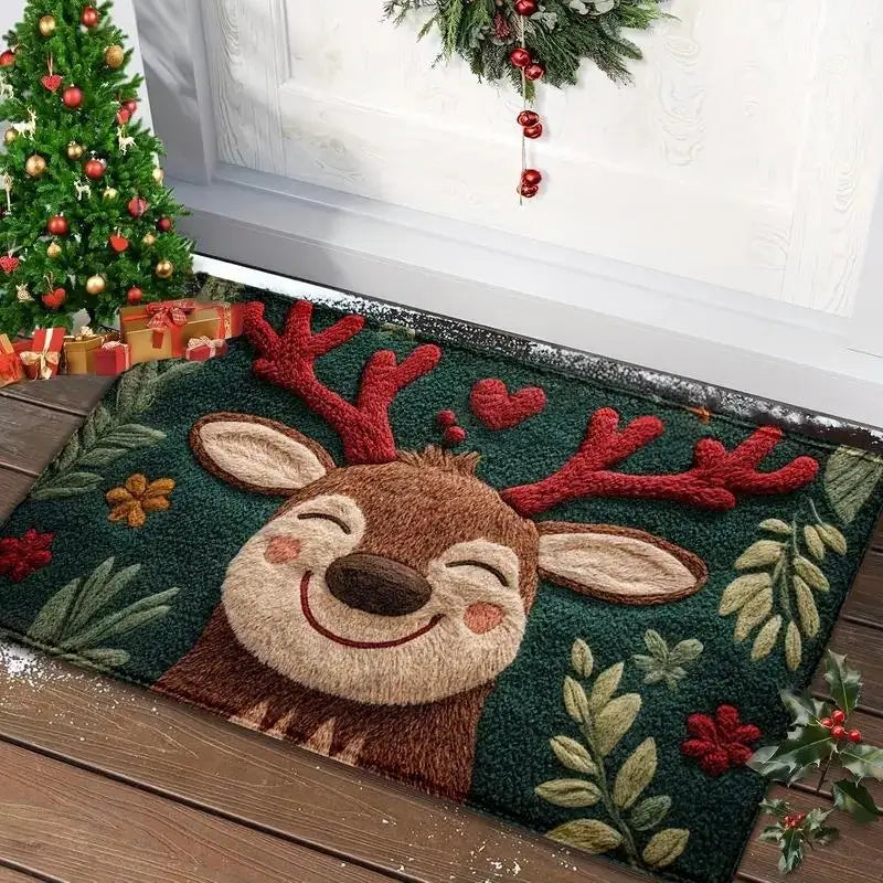 Christmas Holiday Home Decor Mat