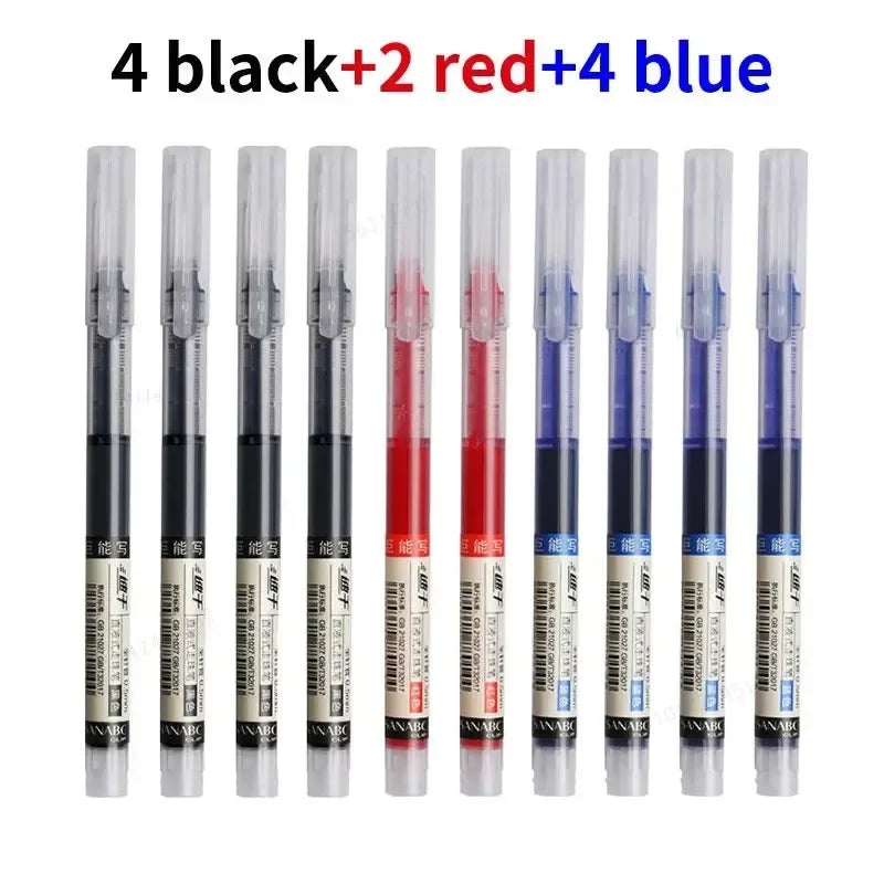 10-Piece Needle Tip Gel Pen Set