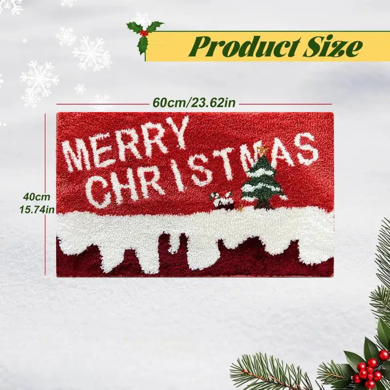 Christmas Holiday Home Decor Mat