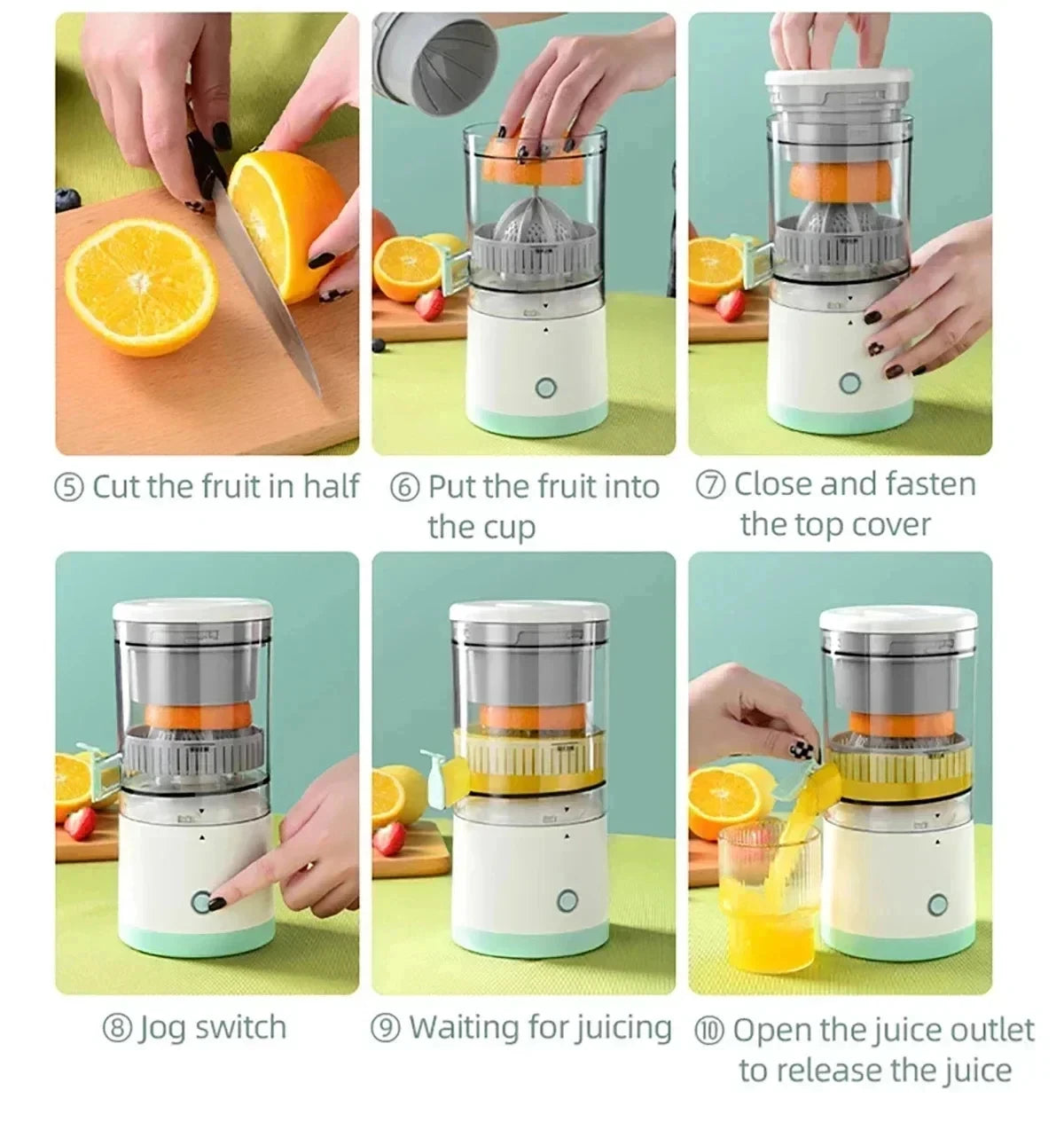 USB Electric Citrus Juicer Cup