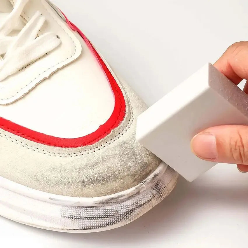 White Rubber Shoe Cleaner Block