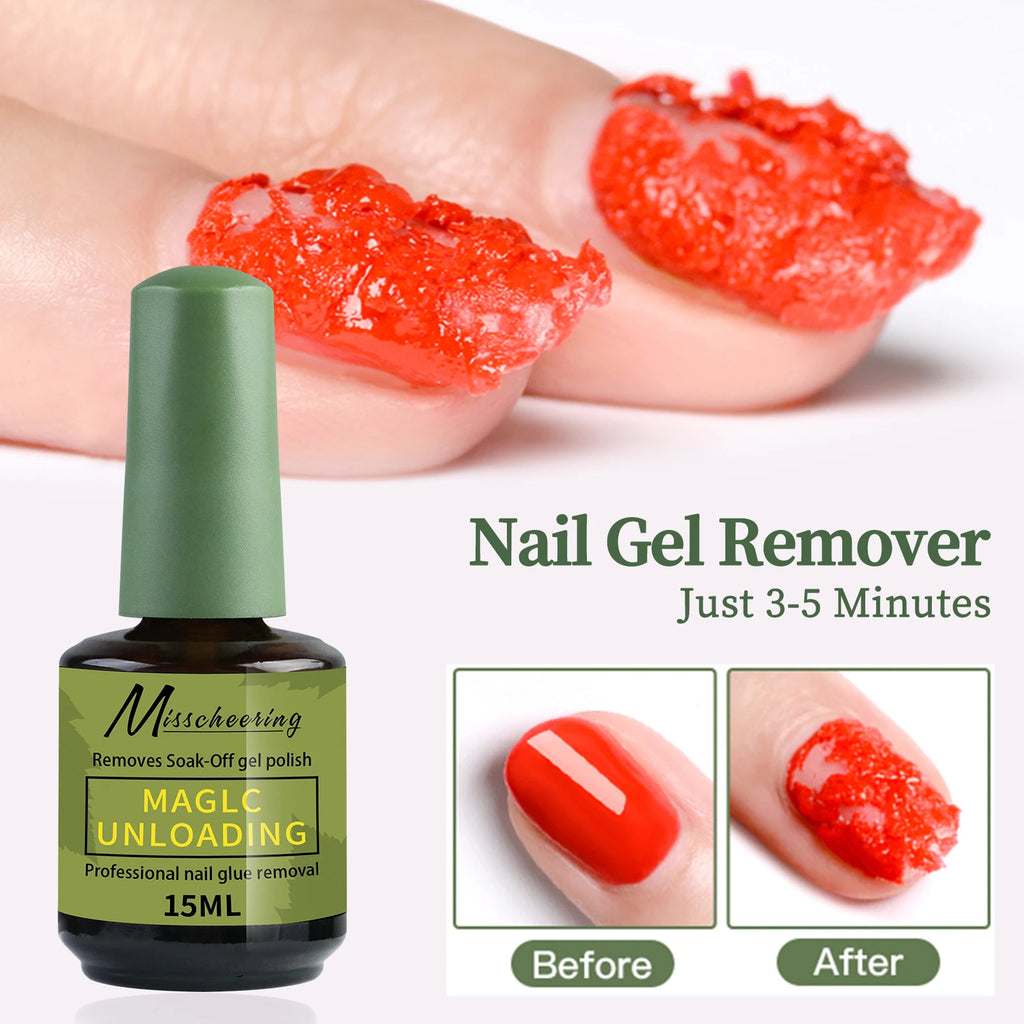 Misscheering 15ml UV Gel Nail Polish Remover