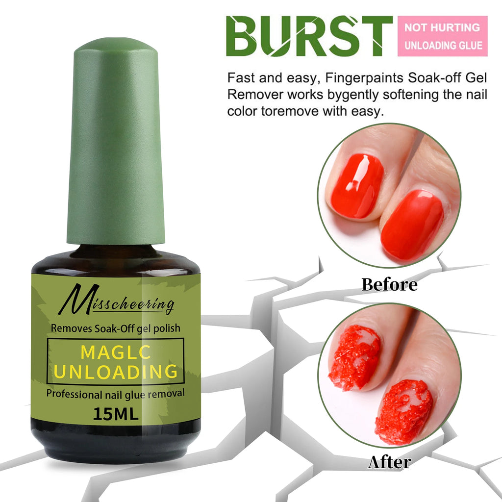 Misscheering 15ml UV Gel Nail Polish Remover